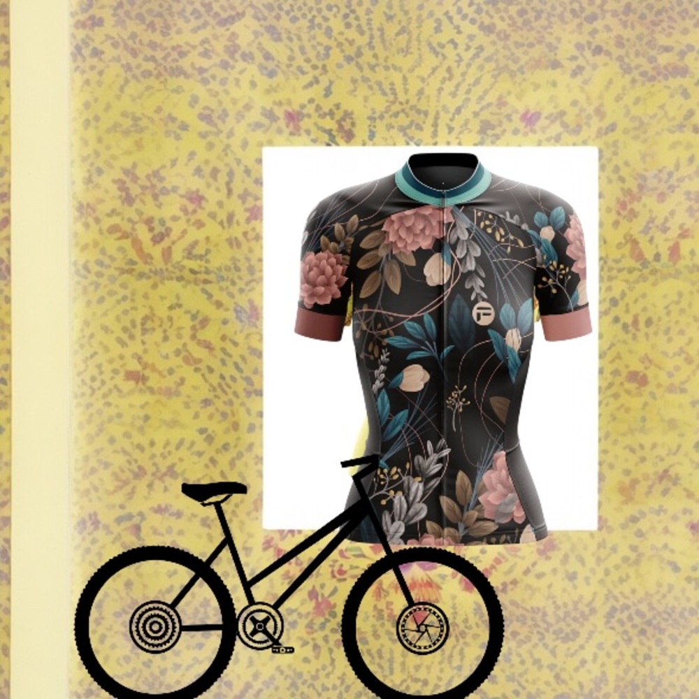 Exotic Spring | Women's
Short Sleeve Cycling Jersey
 NWT 4x